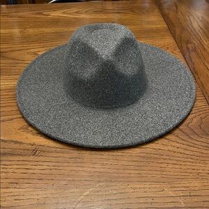 Anthropologie Charcoal‎ Hat, NWT